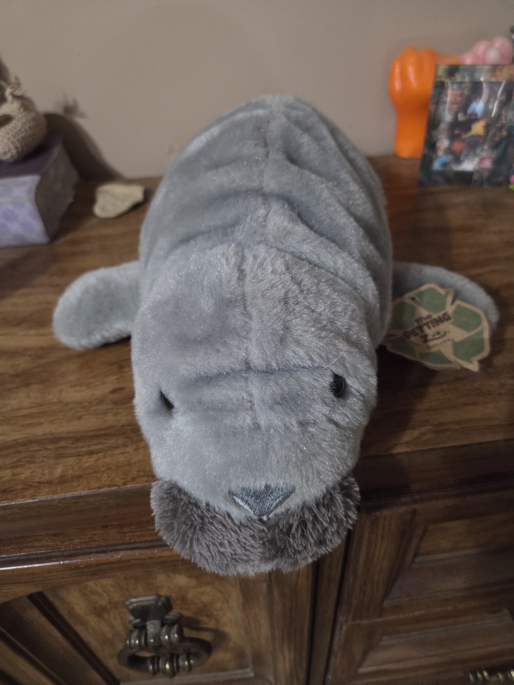 The Petting Zoo Conservation Manatee Stuffed Animal Plush, Wild Onez